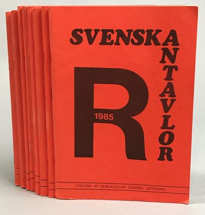 Svenska antavlor. Band I + Register. Utgivna av…