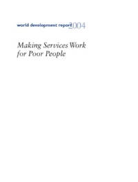 Making services work for poor people