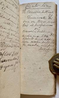 Handwritten 1849 Medical Receipt Book