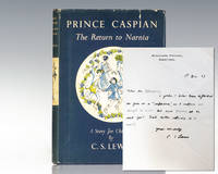 cover of Prince Caspian: The Return to Narnia.