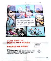 Elvis Presley Change of Habit U.S. One Sheet Film Poster 1969 by Elvis Presley - First printing - 1969 - from The First Edition (SKU: 385)