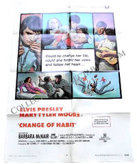 Elvis Presley Change of Habit U.S. One Sheet Film Poster 1969 by Elvis Presley - First printing - 1969 - from The First Edition (SKU: 385)