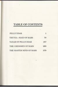 image of Edgar Rice Burroughs Science Fiction Classics: Pellucidar, Thuvia Maid of Mars, Tanar of Pellucidar, The Chessmen of Mars, The Master Mind of Mars