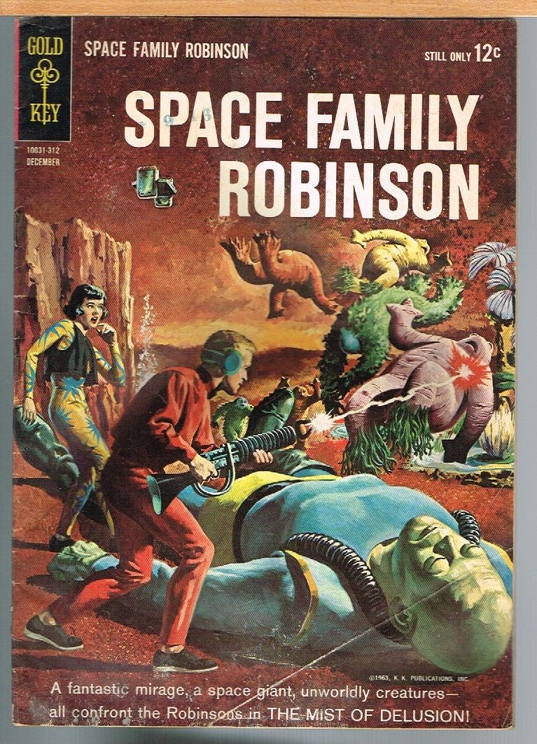 SPACE FAMILY ROBINSON, 5 DECEMBER 1963, GOLD KEY by COMIC BOOK - 1963