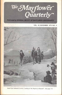 The Mayflower Quarterly Vol. 41 No. 4, November 1975