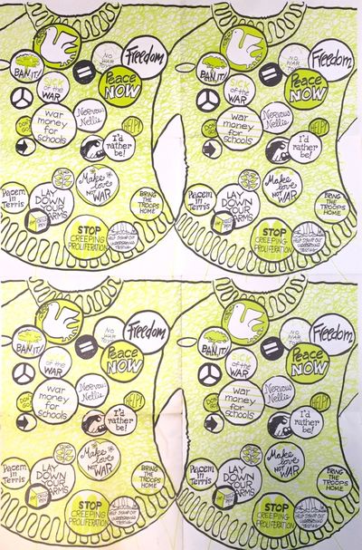 [Novelty "Hippie" Poster]