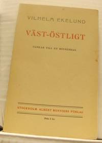 Väst-östligt. Tankar till en minnesdag.