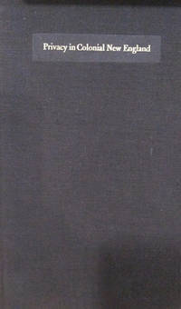 cover of Privacy in Colonial New England