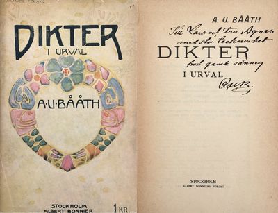 Dikter i urval. [Utg. av] Albert Bonniers förlag.