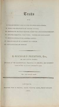 Tracts on I. The Definition and Nature of Cross Remainders. II. Fines