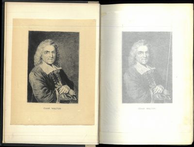 The Complete Angler or the contemplative man's recreation of Isaak Walton and Charles Cotton. Edited by John Major. With Six Original Etchings and Two Portraits. (photo 3)
