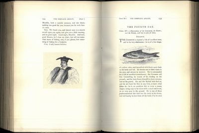 The Complete Angler or the contemplative man's recreation of Isaak Walton and Charles Cotton. Edited by John Major. With Six Original Etchings and Two Portraits. (photo 5)