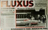 Fluxus Exhibition Poster Museum of Modern Art by Art - Fluxus (Yoko Ono et al) - Paperback - First edition - 1988 - from Derringer Books (SKU: 11266)