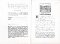 Essex House Prospectus and Order Form for The Old Palace of Bromley