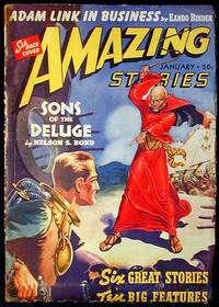 cover of Amazing Stories January 1940 Volume 14 Number 1
