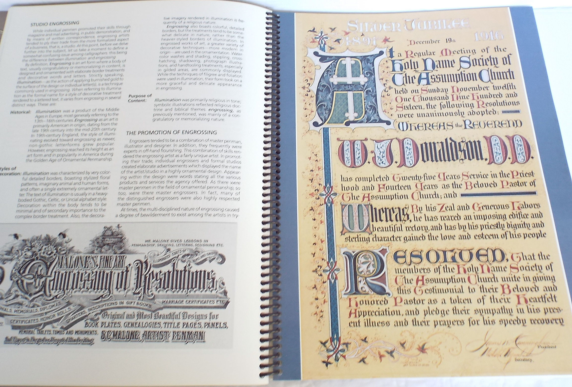 Spencerian Script and Ornamental Penmanship (Vols 1 and 2