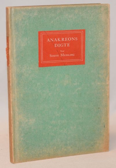 Anakreons digte.