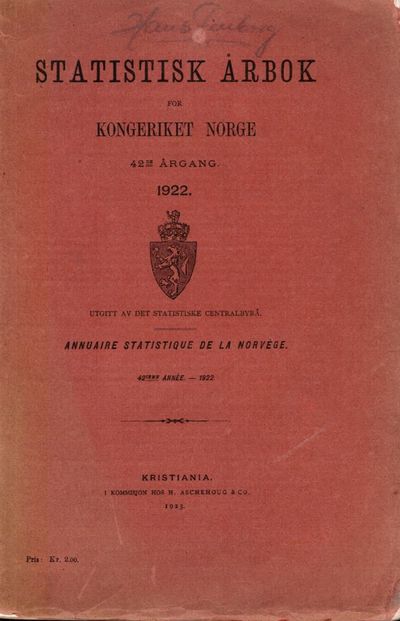 42de  årgang 1922.