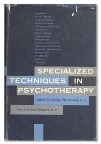 Specialized Techniques in Psychotherapy