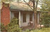 FIRST BANK WEST OF THE OHIO RIVER, OLD SHAWNEETOWN, ILLINOIS unused Postcard