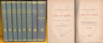 BREF OCH SKRIFVELSER AF OCH TILL CARL VON LINNÉ.…