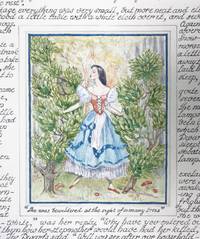 Fine Watercolor Pen & Ink -Snow White and the Seven Dwarfs