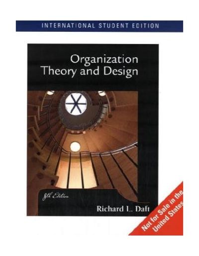 organization theory and design 12th edition pdf download