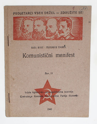 Komunistièni manifest.  - [EXCEEDINGLY RARE…