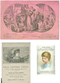 3 Handbills Children's Magazines Wide Awake, Babyland & Our Little Ones 1880s
