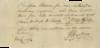 Manuscript Provision Return for "one released Indian captive who lives with me," Signed by Army Paymaster Caleb Swan, March 1796