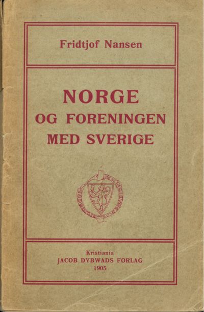 Norge og foreningen med Sverige.