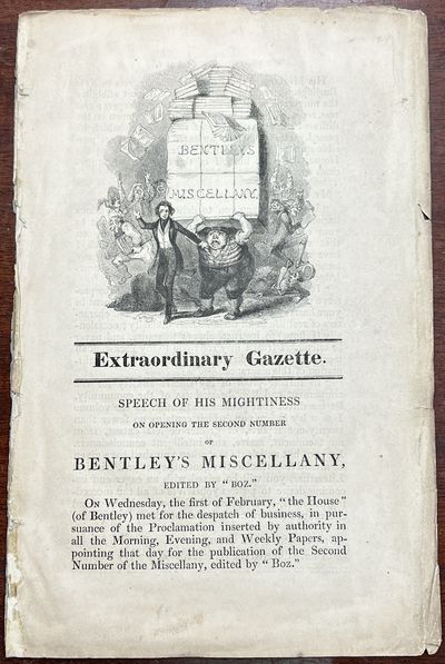 : , 1837. 1st printing (Eckel, pp. 173 - 174; Gimbel E-33). Printed self-wrappers. Housed in a custo...