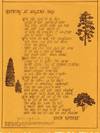 [LITERATURE] [POETRY] [SIGNED] [BROADSIDE] RAINING AT MAGENS BAY