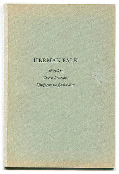 Herman Falk. Särtryck ur Björnjägare och…