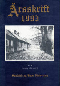 Søndeled og Risør Historielag. Årsskrift 1993 Nr,…