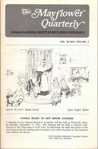 The Mayflower Quarterly Vol. 38 No. 2, May 1972
