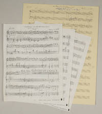 Walking in the Neighborhood for piano solo. Autograph musical manuscript