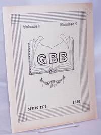 image of GBB: Gay Books Bulletin; vol. 1, #1, Spring 1979