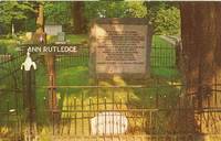 THE GRAVE OF ANN RUTLEDGE, PETERSBURG ILLINOIS 1960s unused Postcard