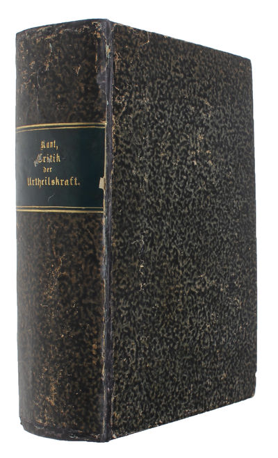 Critik der Urtheilskraft.  - [ONE OF FOUR OR FIVE COPIES PRINTED ON SPECIAL PAPER] (photo 2)