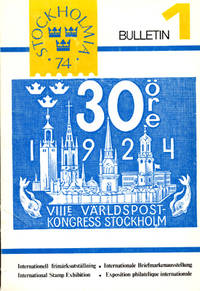Stockholmia 74. Bulletin 1.