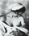 Nursing Mother: Photograph Signed [Tasha Tudor and Child]