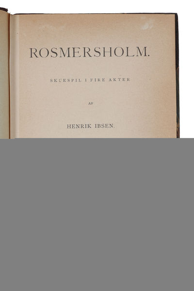 Rosmersholm. Skuespil i fire Akter. (photo 2)