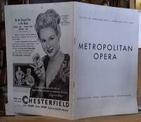 Season of Nineteen Fifty - Nineteen Fifty-One; Metropolitan Opera