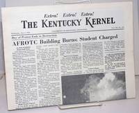 image of The Kentucky Kernel. Extra! Extra! Extra! (May 6, 1970 issue on the burning of the campus ROTC building)