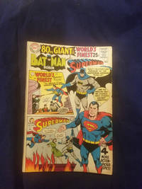 Batman & Superman 80 Page Giant World Finest Issue No. 179. October November 1968.