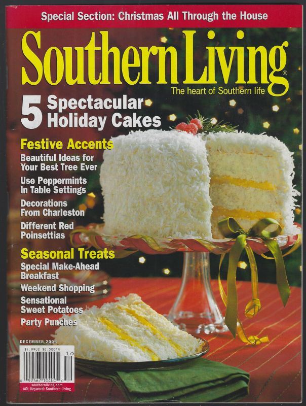 SOUTHERN LIVING MAGAZINE DECEMBER 2006