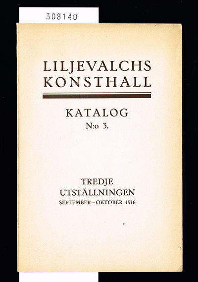 Tredje utställningen. September-oktober 1916.