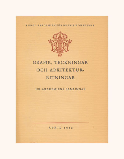 Utställning av grafik, teckningar och…