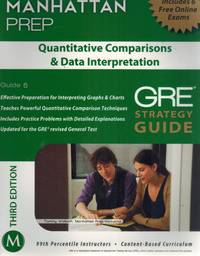 cover of Quantitative Comparisons & Data Interpretation GRE Strategy Guide, 3rd Edition